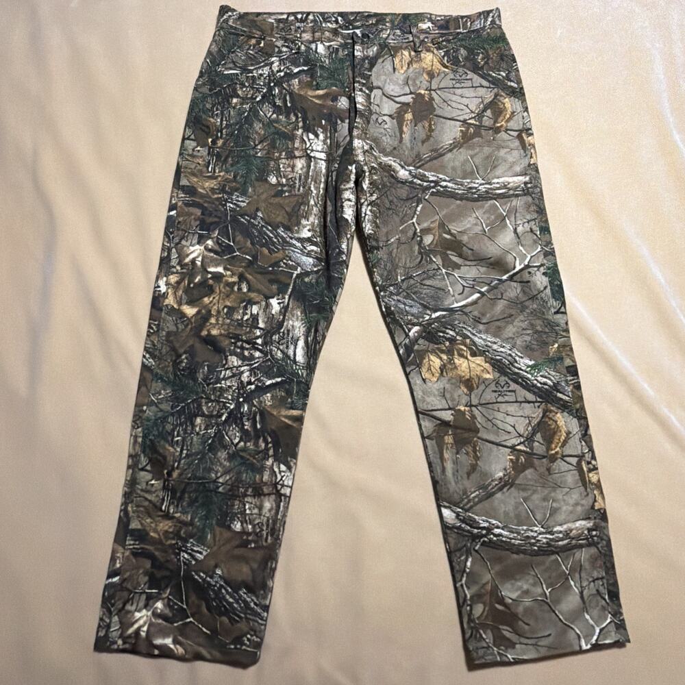 Wrangler Pro Gear Realtree Camo Denim Jeans Men's 40x30 Camouflage Pants PG001AX